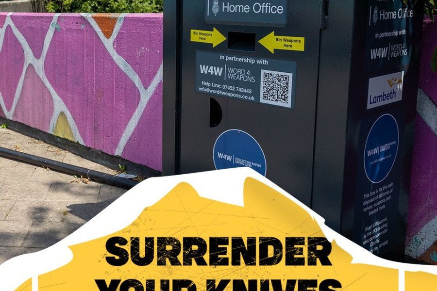Knife and weapons surrender scheme offers safe way to dispose of unwanted blades